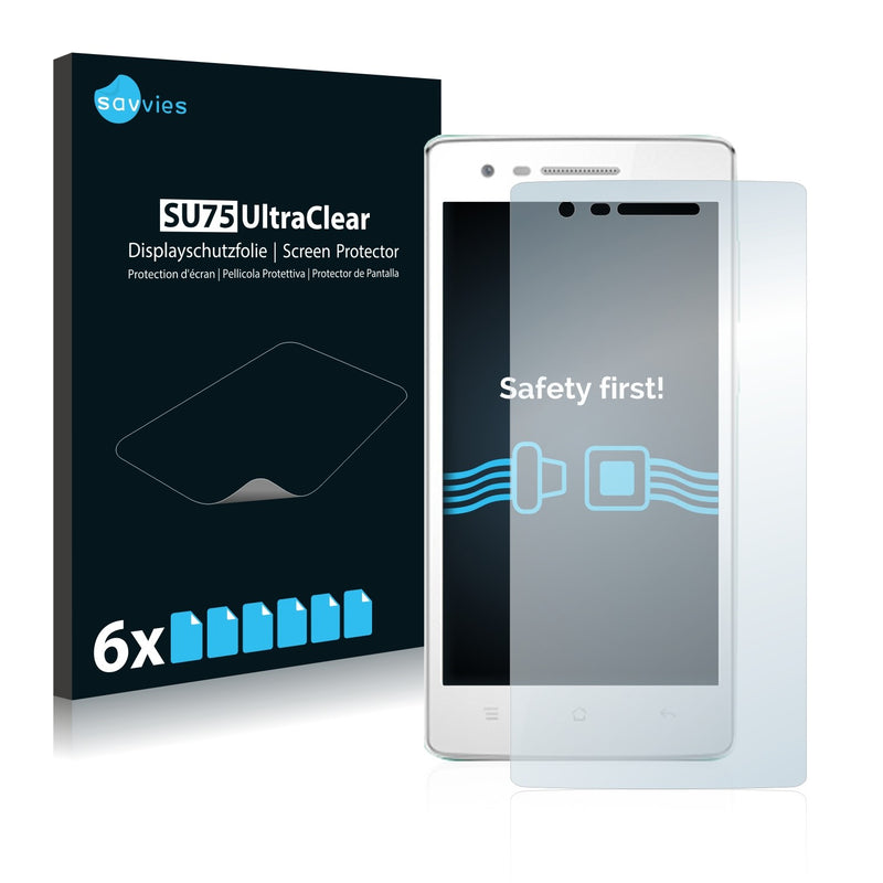 6x Savvies SU75 Screen Protector for Oppo Mirror 3