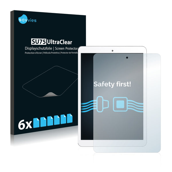 6x Savvies SU75 Screen Protector for Teclast P89S Mini