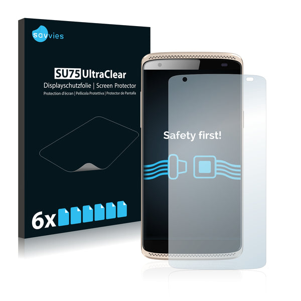 6x Savvies SU75 Screen Protector for ZTE Axon Mini