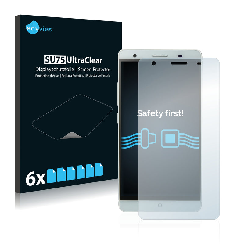 6x Savvies SU75 Screen Protector for Mlais M7 Plus