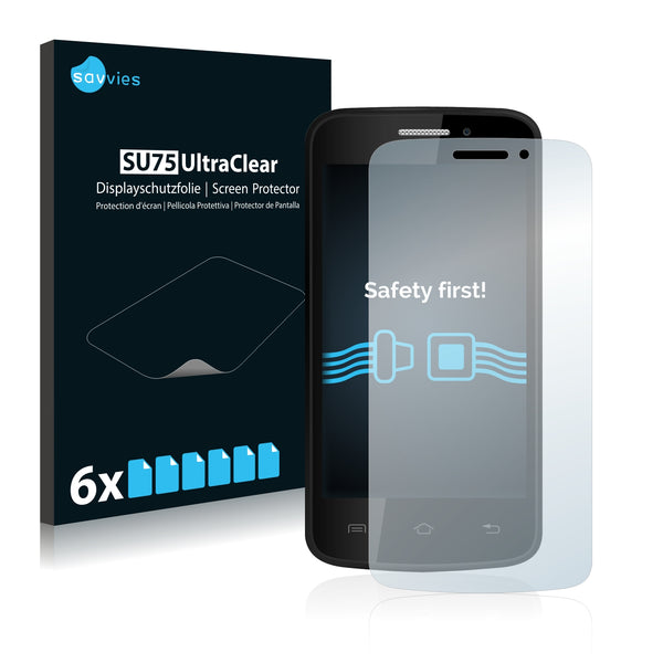 6x Savvies SU75 Screen Protector for Allview A5 Lite