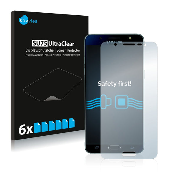 6x Savvies SU75 Screen Protector for Samsung Galaxy J5 Duos 2016