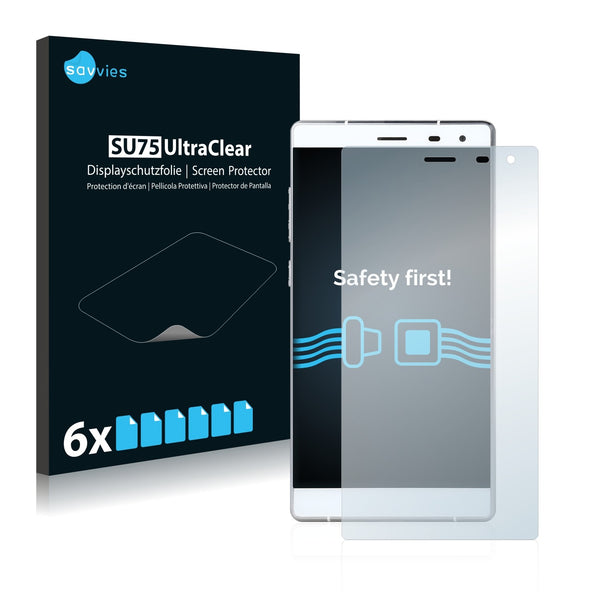 6x Savvies SU75 Screen Protector for THL T7