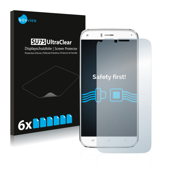 6x Savvies SU75 Screen Protector for UMi Diamond