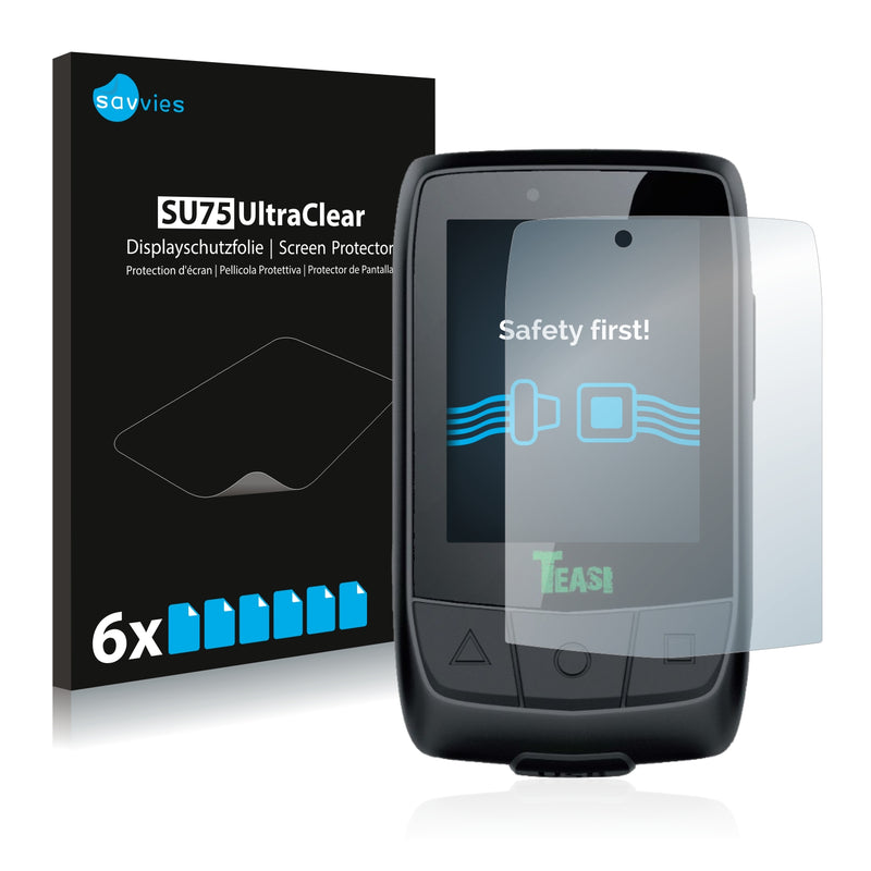 6x Savvies SU75 Screen Protector for A-Rival Teasi Core