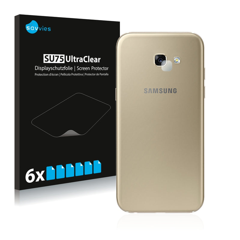 6x Savvies SU75 Screen Protector for Samsung Galaxy A5 2017 (Camera)