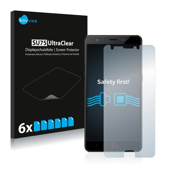 6x Savvies SU75 Screen Protector for Archos Diamond Gamma