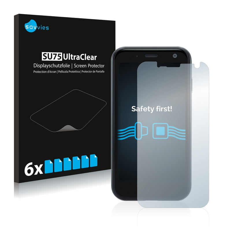 6x Savvies SU75 Screen Protector for Palm Mini Smartphone