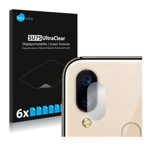 6x Savvies SU75 Screen Protector for Umidigi A3 (Camera)