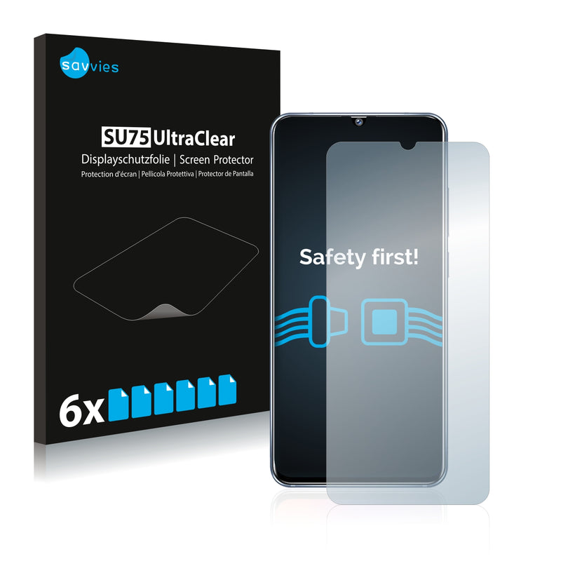 6x Savvies SU75 Screen Protector for Lenovo Z6