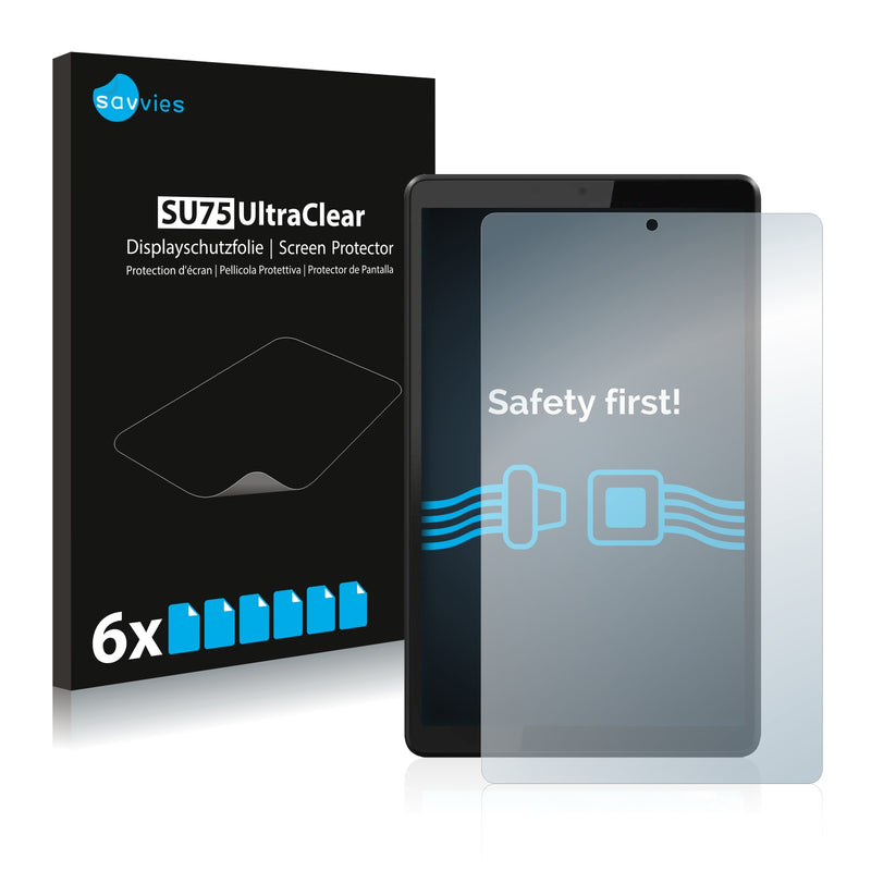 6x Savvies SU75 Screen Protector for Lenovo Tab M8