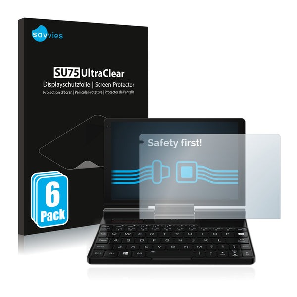 6x Savvies SU75 Screen Protector for GPD Pocket 3