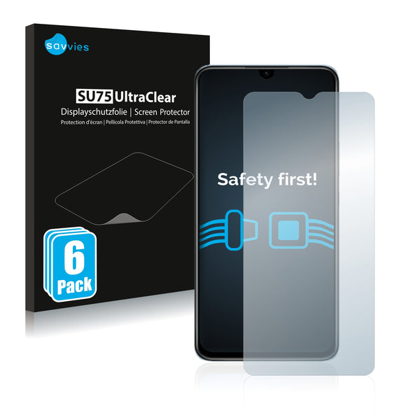 6x Savvies SU75 Screen Protector for Vivo Y55s