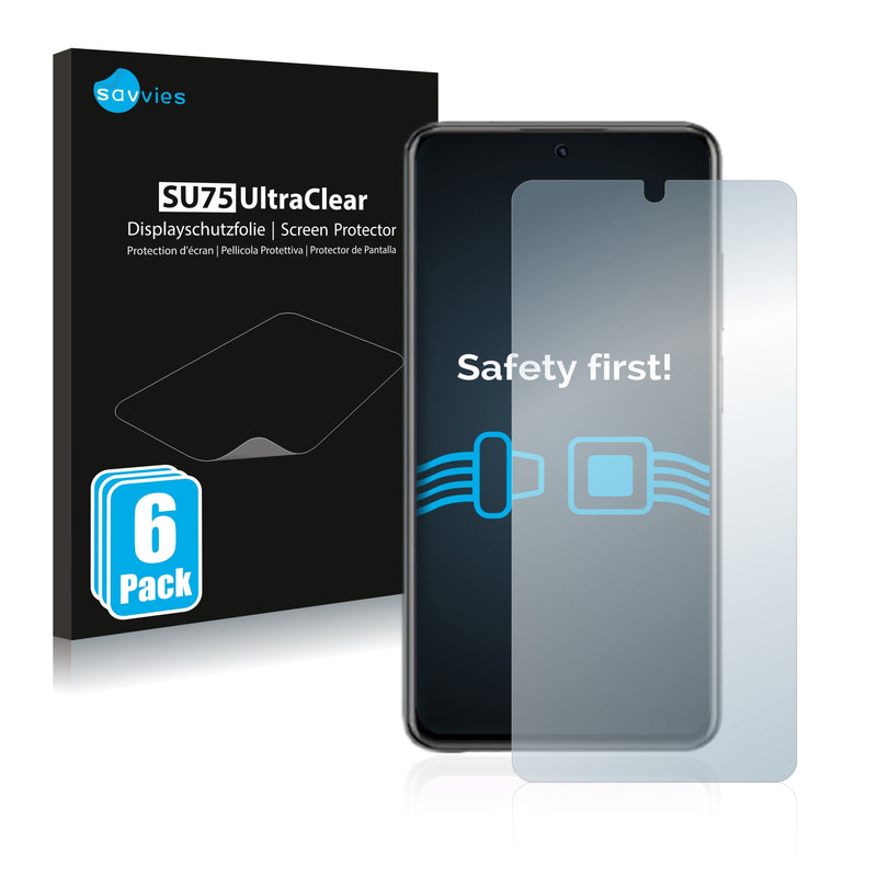 6x Savvies SU75 Screen Protector for ZTE Voyage 20 Pro