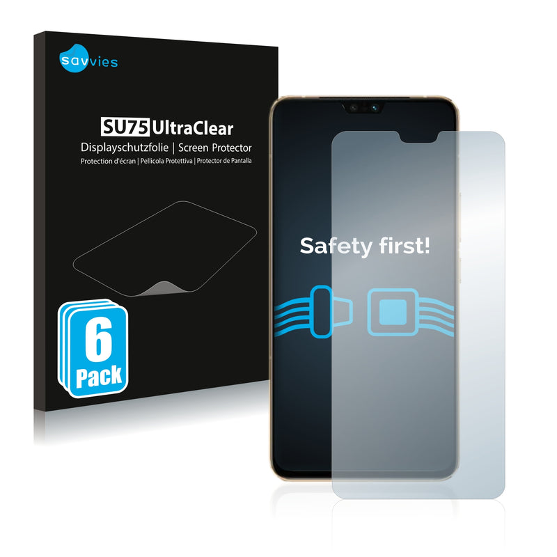 6x Savvies SU75 Screen Protector for Vivo S12