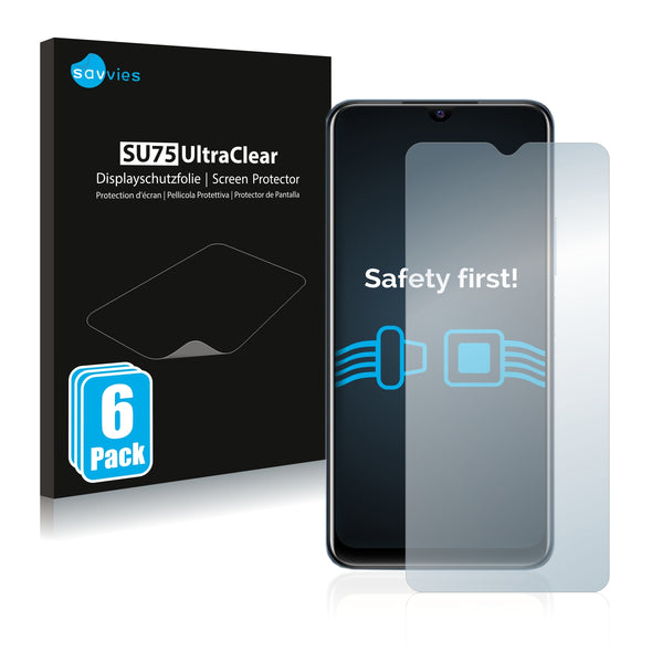 6x Savvies SU75 Screen Protector for Vivo Y33T