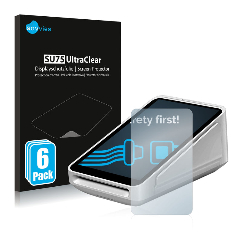 6x Savvies SU75 Screen Protector for Square Terminal