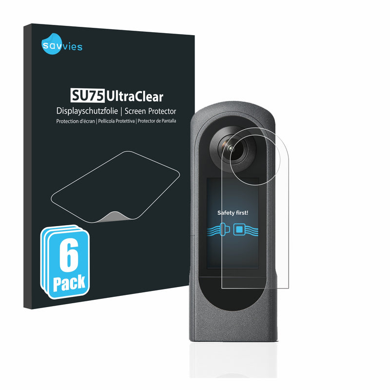 6x Film Screen Protector for Ricoh Theta X