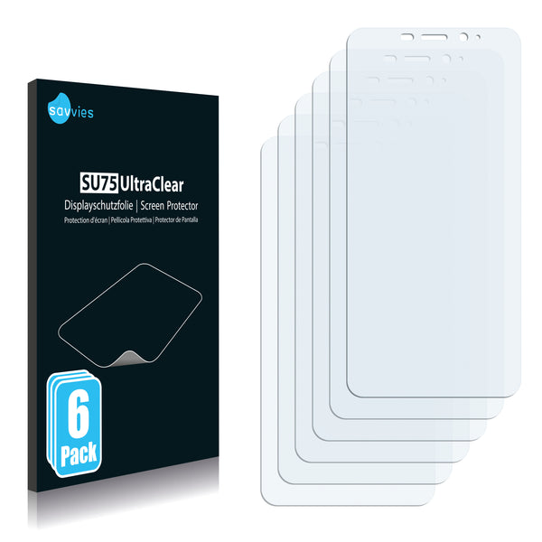 6x Savvies SU75 Screen Protector for Ulefone Armor X10