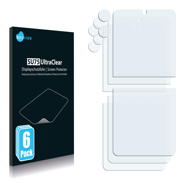 6x Film Screen Protector for Oppo Find N2 Flip (Front & Camera)