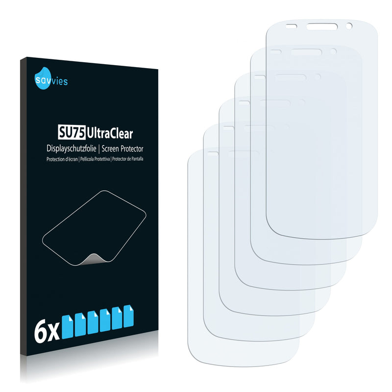 6x Savvies SU75 Screen Protector for Samsung GT-i9020