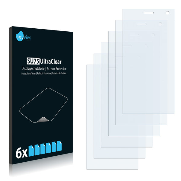 6x Savvies SU75 Screen Protector for Fusion Garage Grid4