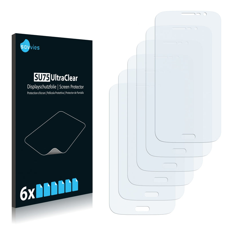 6x Savvies SU75 Screen Protector for Samsung GT-I9152