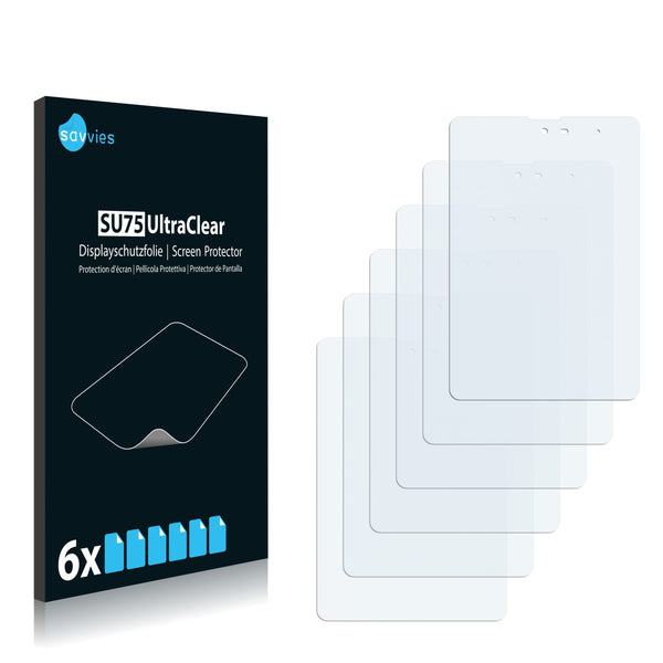 6x Savvies SU75 Screen Protector for Haier HaierPad D85