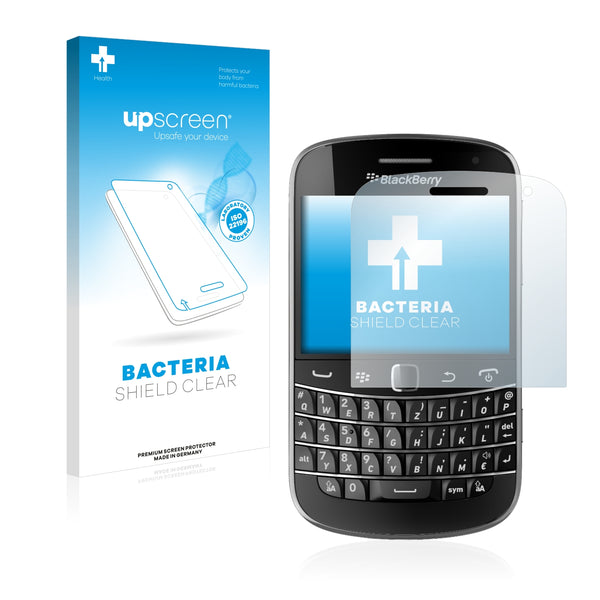 upscreen Bacteria Shield Clear Premium Antibacterial Screen Protector for RIM BlackBerry Bold Touch 9900