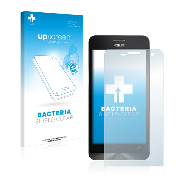upscreen Bacteria Shield Clear Premium Antibacterial Screen Protector for Asus ZenFone 5 A501CG