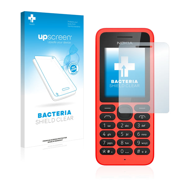 upscreen Bacteria Shield Clear Premium Antibacterial Screen Protector for Nokia 130