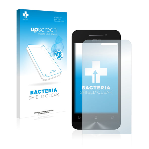 upscreen Bacteria Shield Clear Premium Antibacterial Screen Protector for Asus ZenFone 4 A450CG