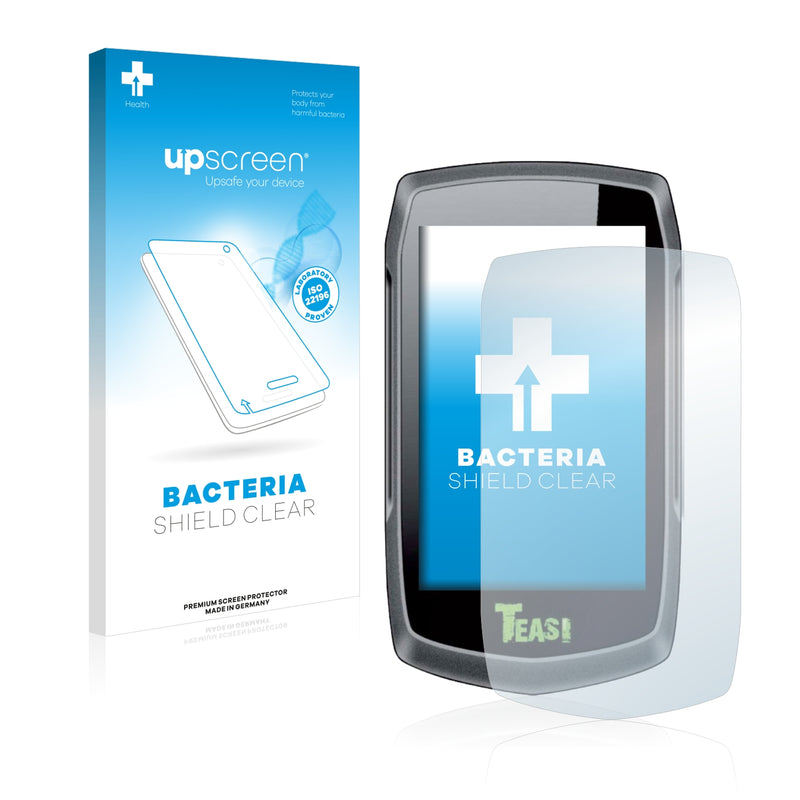 upscreen Bacteria Shield Clear Premium Antibacterial Screen Protector for A-Rival Teasi One