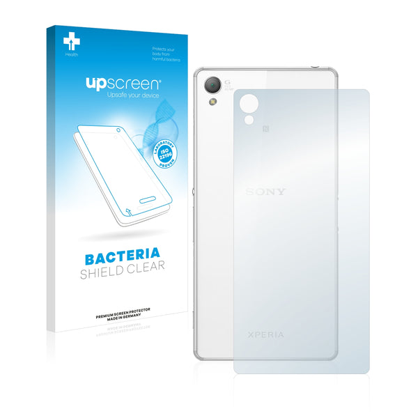 upscreen Bacteria Shield Clear Premium Antibacterial Screen Protector for Sony Xperia Z3 D6643 (Back)