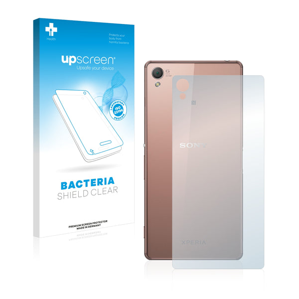 upscreen Bacteria Shield Clear Premium Antibacterial Screen Protector for Sony Xperia Z3 D6653 (Back)