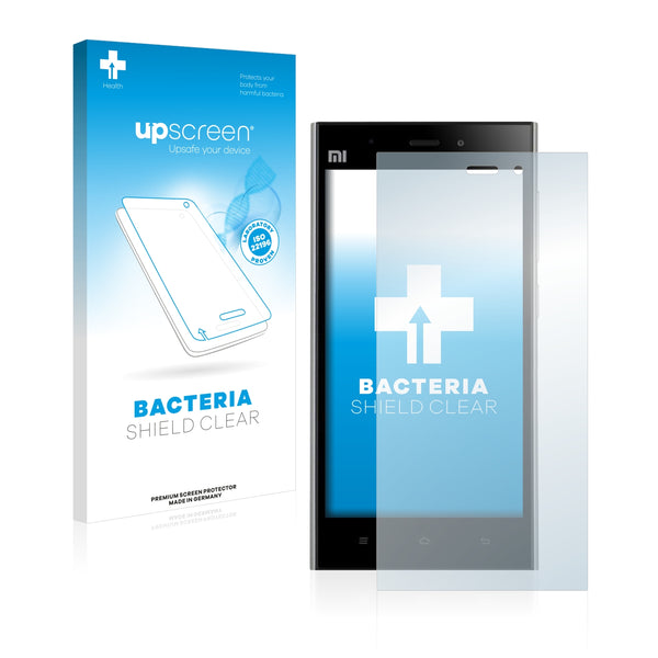 upscreen Bacteria Shield Clear Premium Antibacterial Screen Protector for Xiaomi Mi 3w