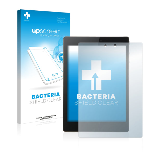 upscreen Bacteria Shield Clear Premium Antibacterial Screen Protector for Prestigio MultiPad 4 Diamond 7.85