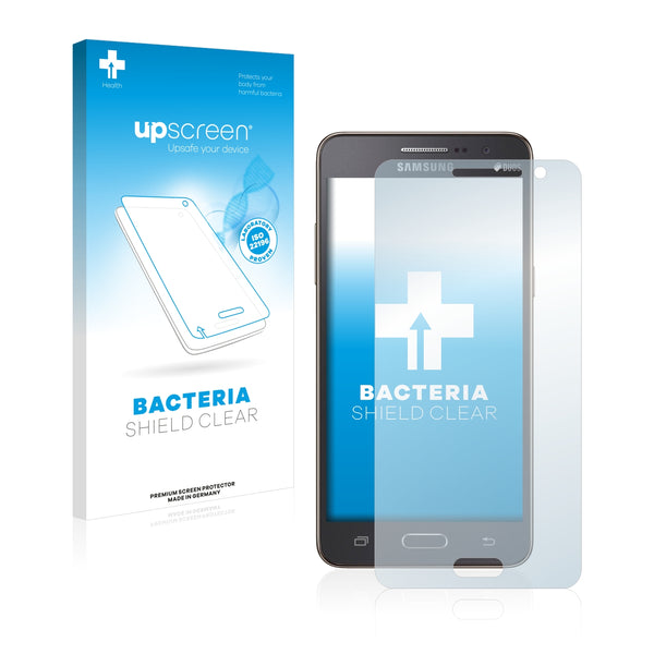 upscreen Bacteria Shield Clear Premium Antibacterial Screen Protector for Samsung Galaxy Grand Prime SM-G530FZ