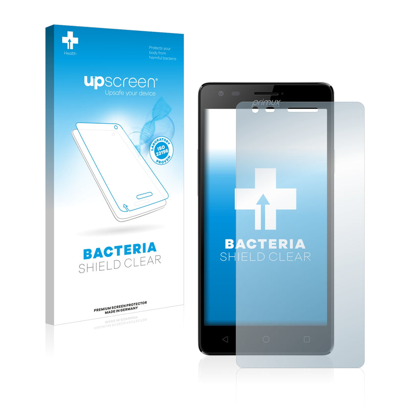 upscreen Bacteria Shield Clear Premium Antibacterial Screen Protector for Primux Nova