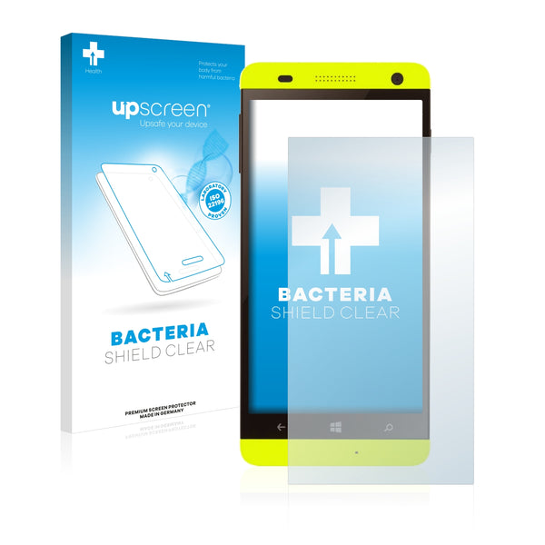 upscreen Bacteria Shield Clear Premium Antibacterial Screen Protector for Kazam Thunder 450W