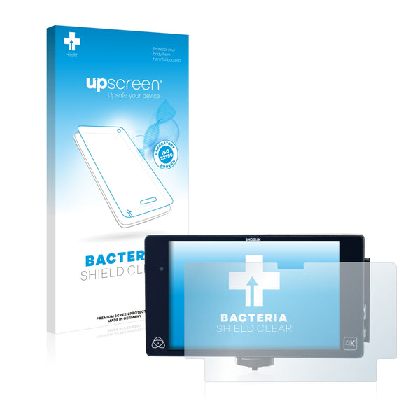 upscreen Bacteria Shield Clear Premium Antibacterial Screen Protector for Atomos Shogun