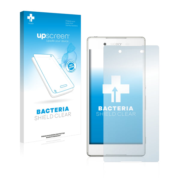 upscreen Bacteria Shield Clear Premium Antibacterial Screen Protector for Sony Xperia Z4