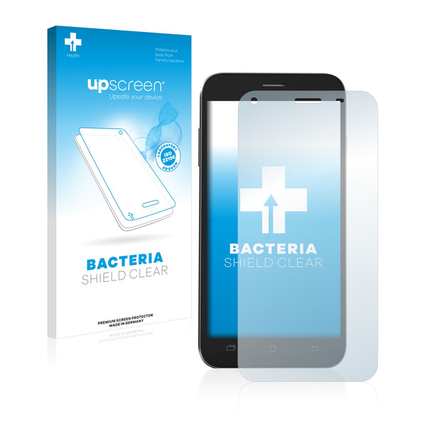 upscreen Bacteria Shield Clear Premium Antibacterial Screen Protector for Archos 50 Helium+