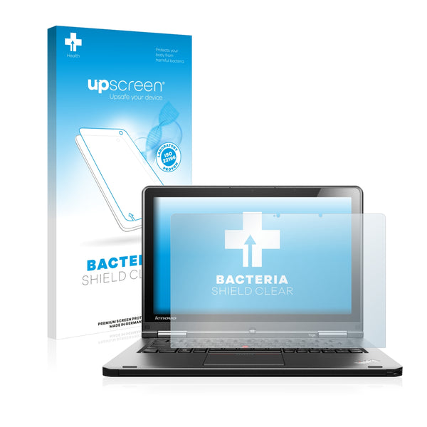 upscreen Bacteria Shield Clear Premium Antibacterial Screen Protector for Lenovo ThinkPad Yoga 12