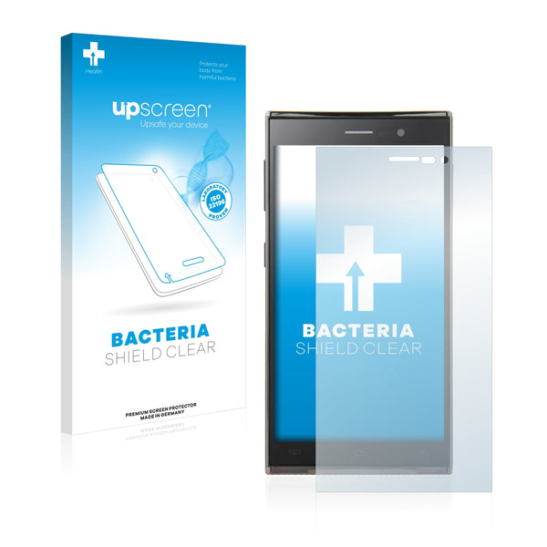 upscreen Bacteria Shield Clear Premium Antibacterial Screen Protector for Uhappy UP920