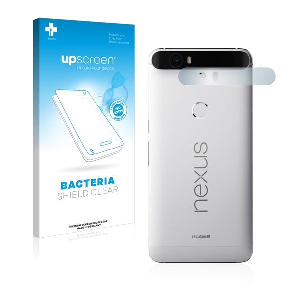 upscreen Bacteria Shield Clear Premium Antibacterial Screen Protector for Google Nexus 6P (Camera)