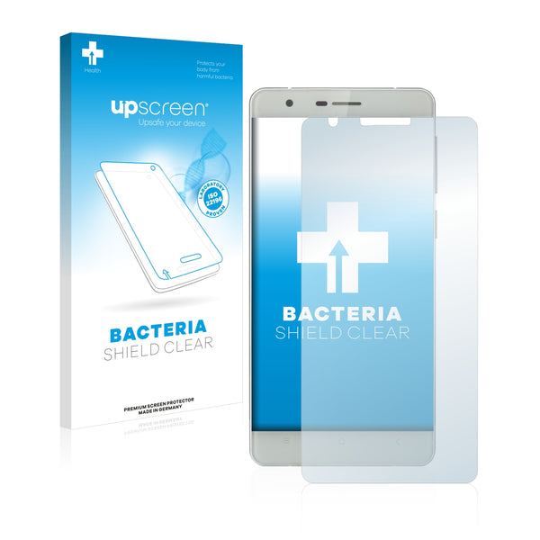 upscreen Bacteria Shield Clear Premium Antibacterial Screen Protector for Oukitel K4000