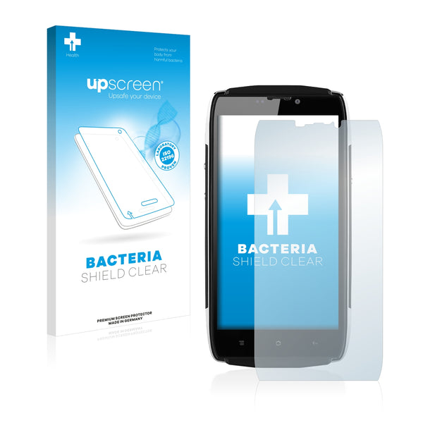 upscreen Bacteria Shield Clear Premium Antibacterial Screen Protector for Uhans U200