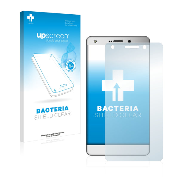 upscreen Bacteria Shield Clear Premium Antibacterial Screen Protector for Archos Diamond 2 Plus