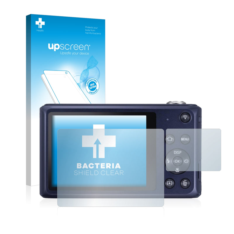 upscreen Bacteria Shield Clear Premium Antibacterial Screen Protector for Samsung DV180F